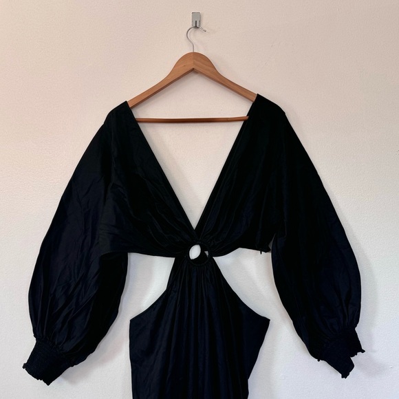 Geisha Designs Anthropologie Karolina Cut-Out Embroidered Maxi Dress Sz 22W - Picture 4 of 15